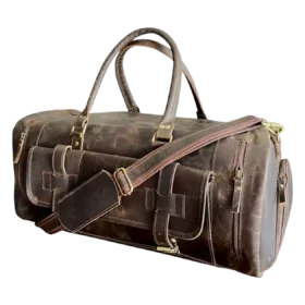 Vintage Style Travel Duffle