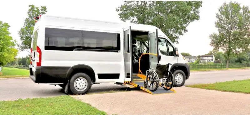 wheelchair accessible van for sale