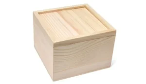wooden box for packaging