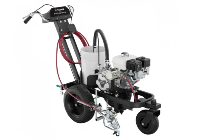 Why Line Painting Machines Are Essential For Parking Lots?