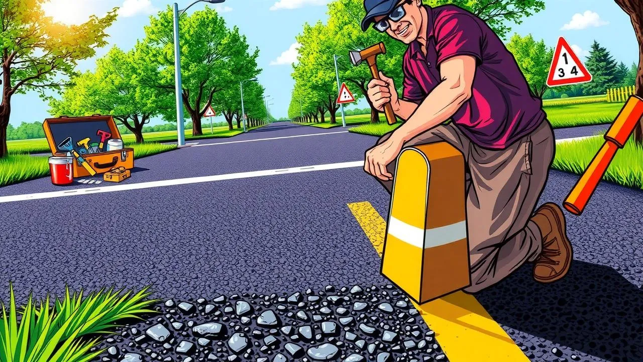 How to Install Raised Pavement Markers Yourself