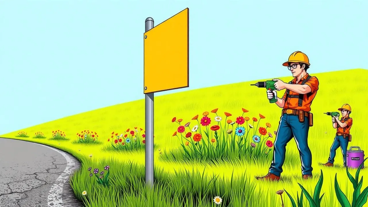 How to Install Flexible Sign Posts in Minutes