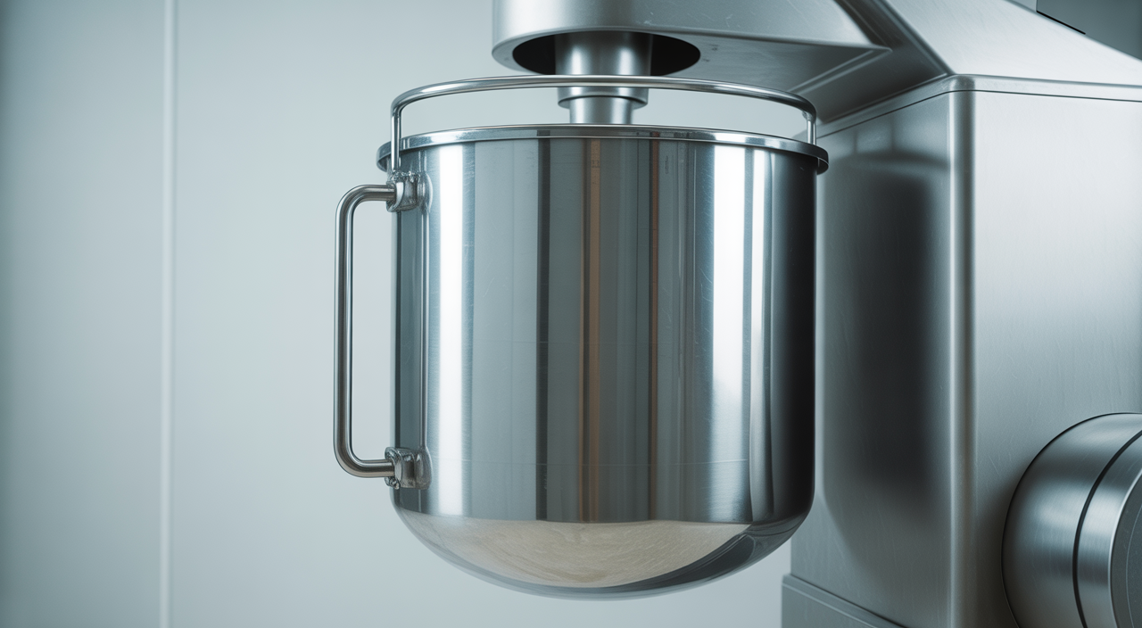 Industrial drum mixer blender for uniform material mixing