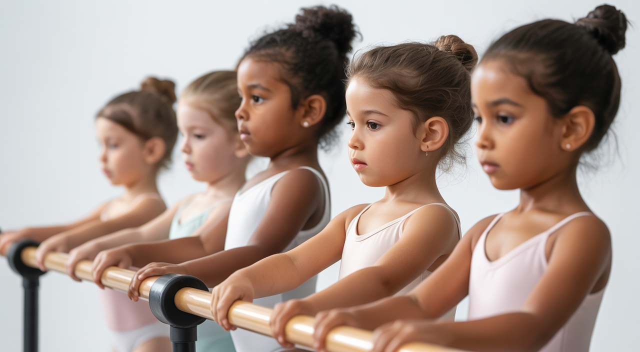 student practicing ballet at a Toronto dance studio